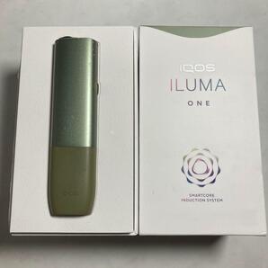 01.3580 売り切り♪通電確認済◎!iQOS イルマワン モスグリーン 本体 電子タバコ 加熱式タバコの画像1