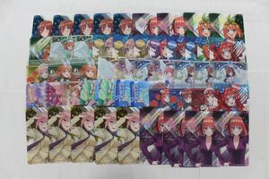 P00】五等分の花嫁 中野三玖 他 ビジュアルシート まとめ大量グッズセット品