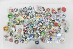 P00】SideM 明治東亰恋伽 他 缶バッジ アクリルキーホルダー 等 まとめ大量グッズセット品