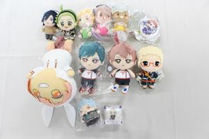 P00】クールドジ男子 SideM 他 ぬいぐるみ ミニクッション まとめ大量グッズセット品