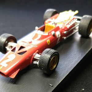 ミニカー 1/43 ブルム FERRARI 312 F.1 GP D. ITALIA 1967 CHRIS AMON