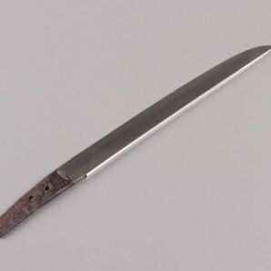 古美術 時代武具 短刀 22.6cm 無銘 登録付 白鞘 時代物 極上品 初だし品 C5198の画像3