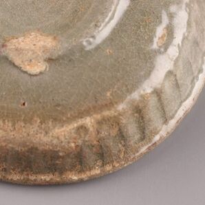 古美術 朝鮮古陶磁器 高麗青磁 皿 時代物 極上品 初だし品 C5409の画像10