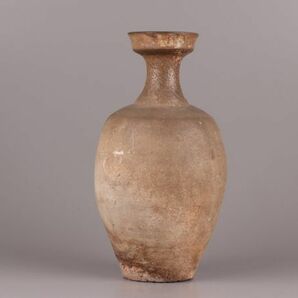 古美術 朝鮮古陶磁器 高麗 黒高麗 花瓶 時代物 極上品 初だし品 C5407の画像2