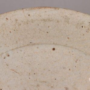 古美術 朝鮮古陶磁器 李朝 白磁 皿 時代物 極上品 初だし品 C5405の画像3