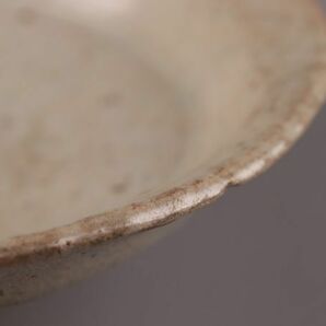 古美術 朝鮮古陶磁器 李朝 白磁 皿 時代物 極上品 初だし品 C5405の画像6
