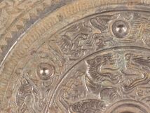 中国古玩 唐物 古鏡 青銅鏡 時代物 極上品 初だし品 C5771_画像4