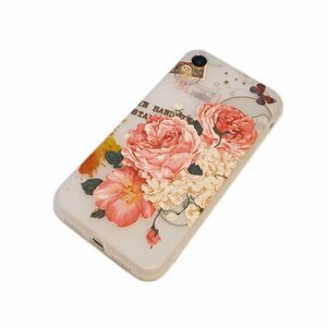 iPhone XR アイフォン XR アイホン XR ジャケット 花柄 フラワー柄 TPU アイフォン XR アイホン XR ケース カバー ローズ 薔薇