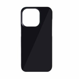 iPhone 14 Pro Max アイフォン アイホン 14 プロ マックス シンプル 無地 光沢 プラスチックハード ケース カバー ブラック 黒色