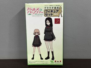 未組立品 PLATZ 1/35 ガールズ&パンツァー プラウダ高校 フィギュアセット 無発泡ウレタン製未塗装キット GPF-3