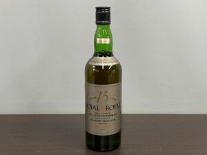 未開栓 古酒 ROYAL＆ROYAL HOTEL ロイヤルホテル 15年 SCOTCH WISKY スコッチ ウイスキー 750ml 43%