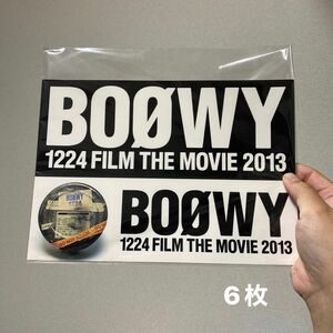 非売品 BOOWY ロゴステッカー