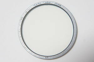 [40mm] Canon UV silver frame filter L mount 50/1.8 etc. for [F3169]