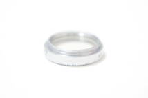 ★良品★[19mm] Leotax / レオタックス simlar 5cm f3.5用UVカット銀枠フィルター [F3174]_画像4