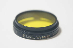 [A36 かぶせ式] E.Leitz Wetzlar / Leica 2 カラーフィルター [F3204]