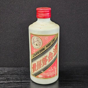 1円スタート 貴州茅台酒 KWEICHOW MOUTAI ハーフボトル 天女 マオタイ酒 270ml 53% VOL. 現状品 ※ラベル破損大 汚れ大 キャップラベル無