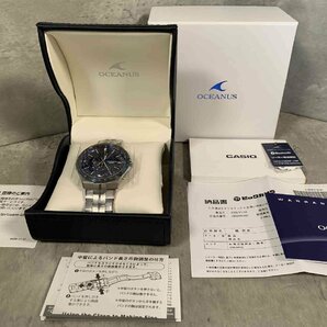 【新品未使用】CASIO OCEANUS 電波ソーラー カシオ オシアナス OCW-S5000F-2AJF メーカー保証付き【送料無料】の画像1