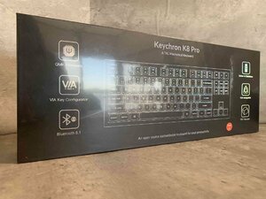 【新品未使用】Keychron キークロン K8 Pro ワイヤレス・メカニカルキーボード/US配列/K8PJ1/RGBライト/Gateron G Pro 赤【送料無料】