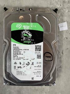 SEAGATE IRONWOLF ST8000DM004　8TB 1台 正常　使用時間28671時間/HDD/ハードディスク/#1【送料無料】