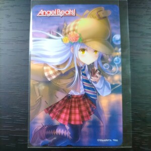 Angel Beats !　テレカ　V　未使用品　エンジェルビーツ　Key テレホンカード