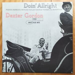 LP デクスター・ゴードン DEXTER GORDON Doin' Allright 1983年 国内盤【 美品 】