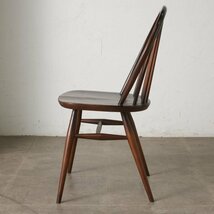 IZ79721N★ercol フープバックチェア アーコール 英国 ヴィンテージ ウィンザー ダイニングチェア 曲木 椅子 エルム イギリス 木製 ブナ_画像3