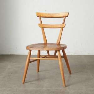 IZ75026F★超レア ERCOL スタッキングチェア 英国 ヴィンテージ ダイニングチェア 無垢材 エルム ブナ 木製 イス 椅子 アーコール イギリス