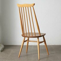 IZ74326N★ERCOL ヴィンテージ ゴールドスミスチェア 英国 アーコール エルム ダイニングチェア ウィンザーチェア 木製 椅子 ビンテージ_画像4