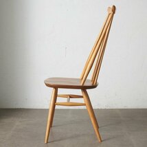 IZ73426N★ERCOL ヴィンテージ ゴールドスミスチェア 英国 アーコール エルム ダイニングチェア ウィンザーチェア 木製 椅子 ビンテージ_画像3