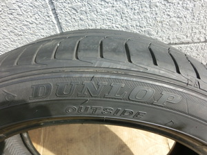 ☆激安/バリ山/DUNLOP☆225/45R18☆18年製☆ラジアルタイヤ４本セット