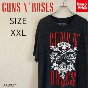 ガンズアンドローゼズ GUNS N’ ROSESバンドT ミュージックT