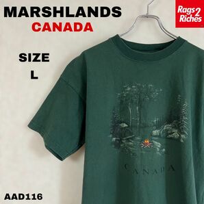 MARSHLANDS CANADA アウトドアTシャツ (カナダ製)