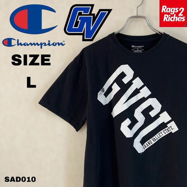 チャンピオン グランド バレー州立大学 プリントTシャツ CHAMPION