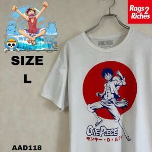 ONE PIECE モンキー・D・ルフィ ワンピース プリントTシャツ