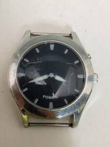 0424-0015 used * men's wristwatch FOSSIL/ Fossil BIG TIC/ big tikJR-8122 face only 