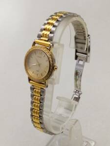 0228-0011 used *ALBA ESTATE Alba Estate quartz wristwatch watch 3 hands V401-0330 lady's immovable wristwatch 