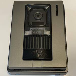 美品 VL-V522L-S パナソニック パナソニックドアホン 玄関子機 Panasonic インターホン カラーカメラ玄関子機