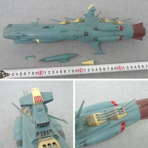 n3829△宇宙戦艦ヤマト アンドロメダ 模型 ジャンク ◇ 53cm＋40cm プラモデルの画像6