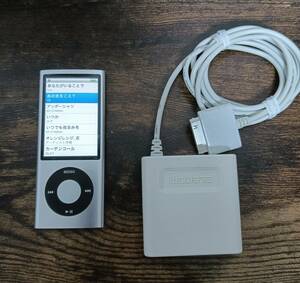 Apple ipod nano アイポッドナノ 第5世代 8G A1320 シルバー ケーブル付き