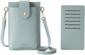 スマホポーチ レディース スマホショルダーバッグ 携帯ポーチ スマホポシェット縦型 カードケース付き 人気 可愛い 軽量 財布SKU165