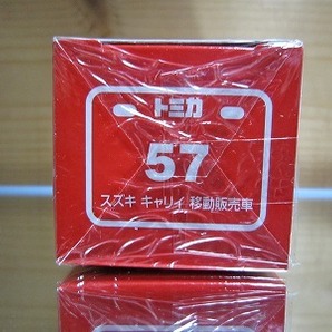 364 絶版・希少 トミカ No 57 スズキ キャリィ 移動販売車 2014 ＮＥＷシール付 の画像5