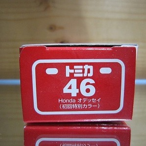 393 絶版・希少 初回特別カラー TOMYトミカ No 46 ホンダ オデッセイ 2004～2005 新車シール付の画像5