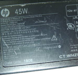 HP 65W,45W Model:PPP009A,C,D OUTPUT:19.5V-3.33A INPUT:100-240V～1.7A 50-60Hz 8個 TPN-CA15 OUTPUT:19.5V-2.31A付属品:ACコードの画像4