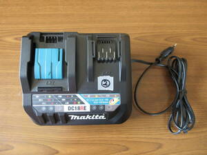 【中古 美品②】純正 makita マキタ DC18RE 10.8V、14.4V、18V リチウムイオンバッテリ急速充電器 海外電圧仕様