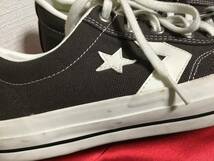 ◆CONVERSEコンバース　キャンバスワンスター　ライトブラウン29センチ　used_画像9