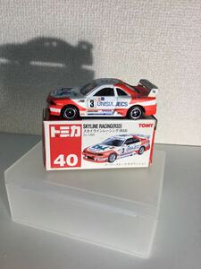 トミカ 赤箱 40 日産　スカイライン レーシング R33 中国製