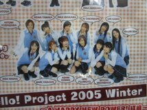 ◎ ハロプロ　モーニング娘　クリアーファイル【新品/未使用】端数ポイント交換　アイドルグッズ　Hello ! Project 2005 Winter　白組 紅組_画像3