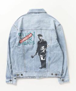 GUESS × BRANDALISED BY BANKSY デニムジャケット