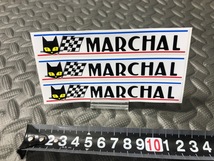 マーシャル SEV MARCHAL ステッカー 正規品 検）Marshall セブ シビエ ルーカス ピア PIAA ロゴ CIBIE 角 デカール 凸_画像2