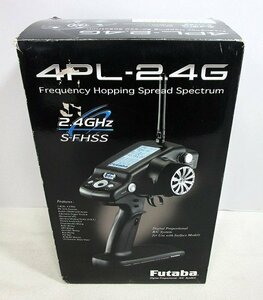 ■【ほぼ未使用・通電確認】Futaba 4PL-2.4G ダブルレシーバー T/WRセット プロポセット T4PL-2.4G/R2104GF×２ ◆ フタバ